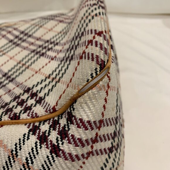 Burberry Cream and Brown Tote Bag with Iconic Design - Picture 7 of 16
